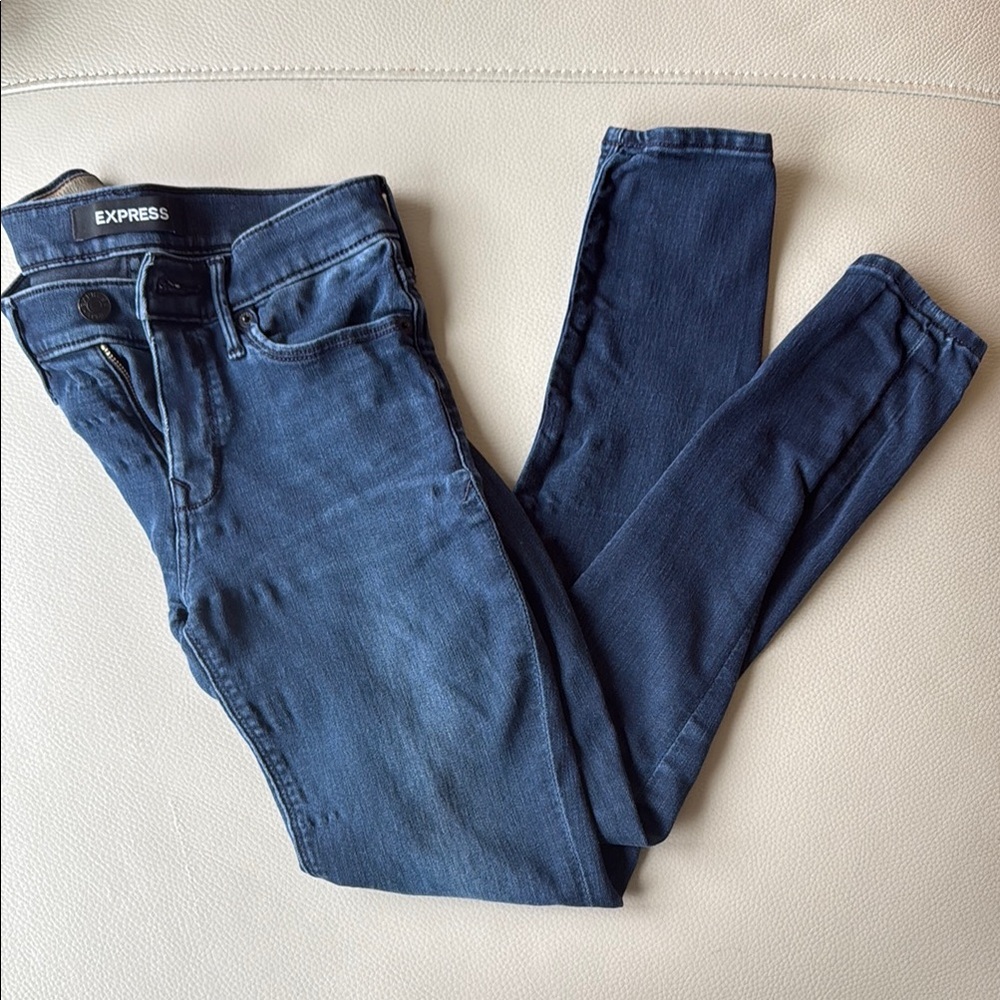 Express Women's Blue Jeans